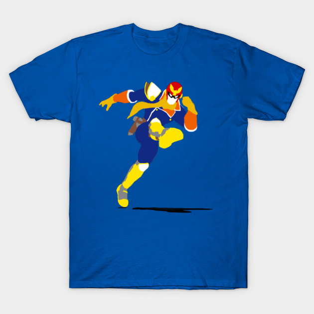 Minimalist Captain Falcon - Captain Falcon - T-Shirt | TeePublic